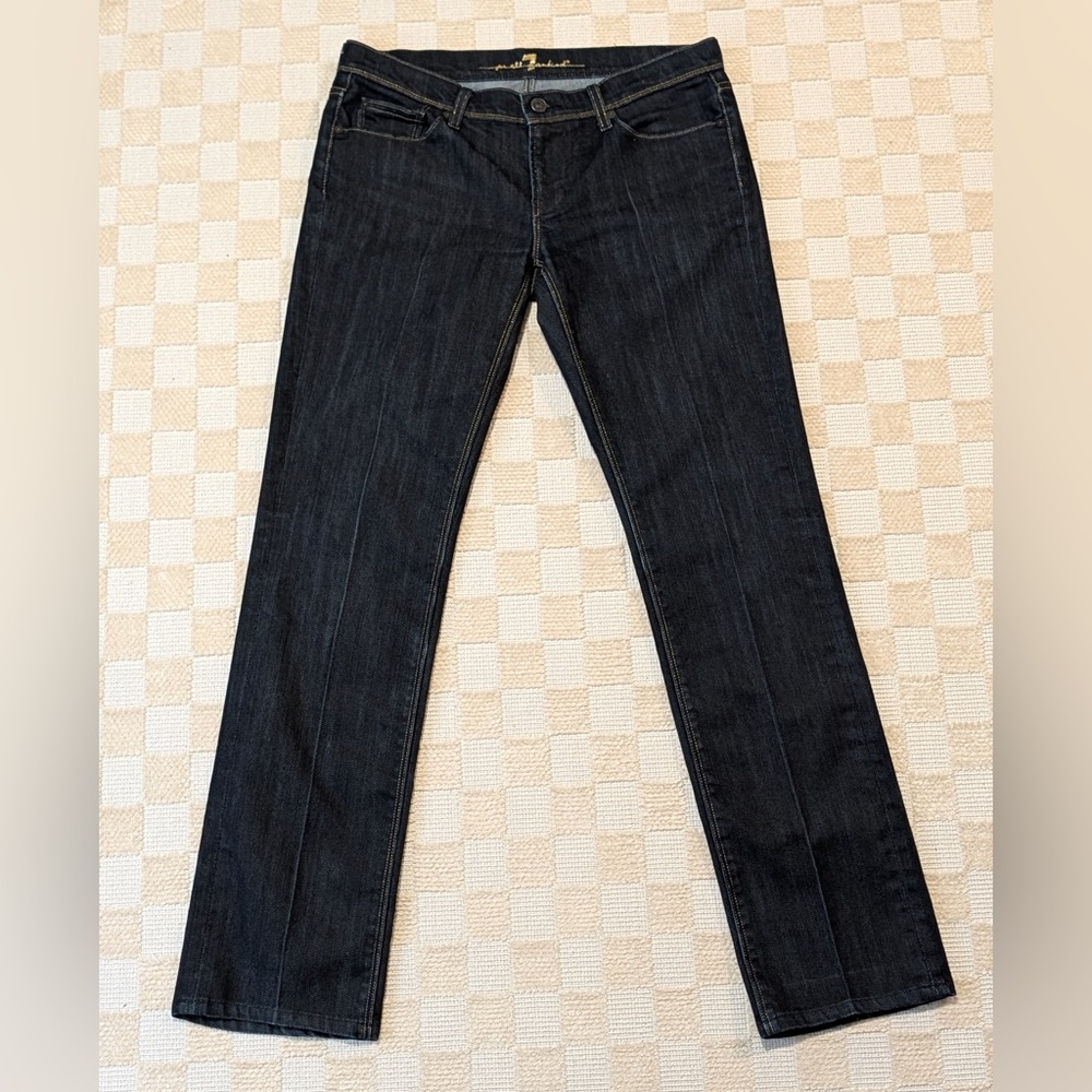 7 For All Mankind Vintage Y2K Straight Leg Jeans Size 29